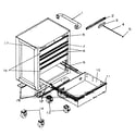 Craftsman 706619791 chest diagram