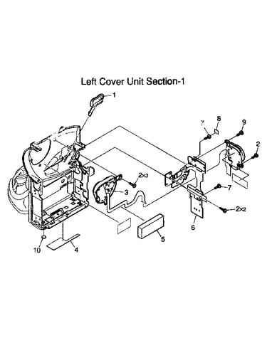 Left cover unit 1