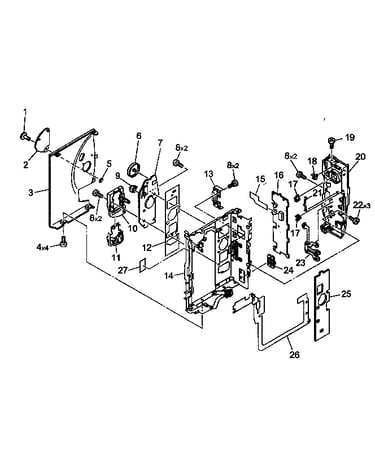 Left cover assy