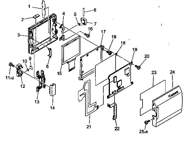 Lcd assy