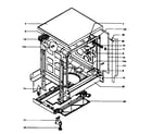 Equator WB65 cabinet parts diagram