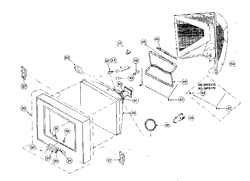 Crt assy