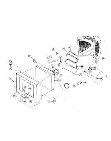 Crt assy