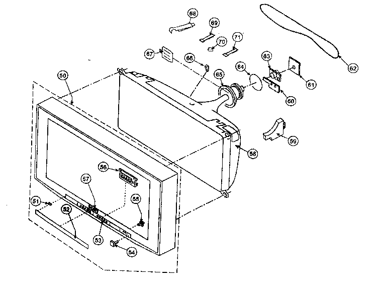 Crt assy