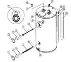 American Water Heaters EE3J50RD045V water heater diagram