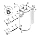 Official American Water Heaters EE3J40RD045V electric water heater parts |  Sears PartsDirect