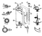 American Water Heaters BFG6240T403NO water heater diagram