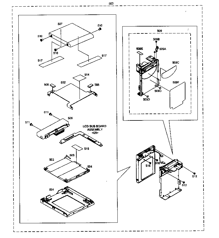Cabinet parts 3