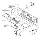 Sony STR-DG500 cabinet parts 2 diagram