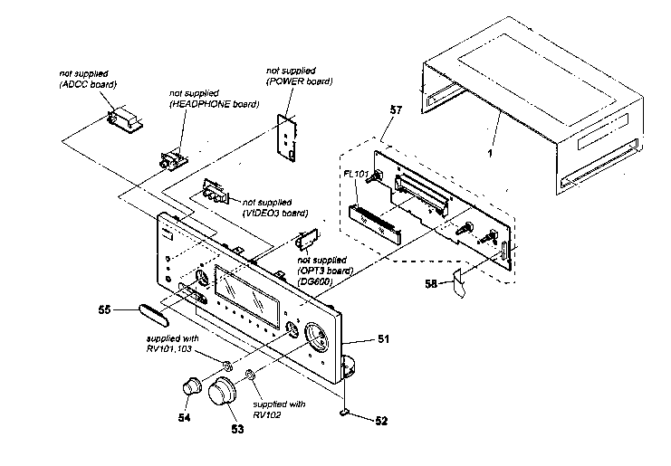 Cabinet parts 1