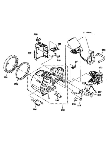 Cabinet front parts