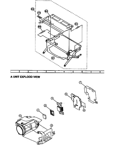 Cassette control/camera unit