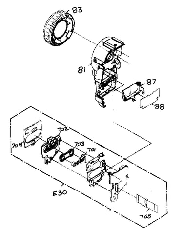 Front case assy