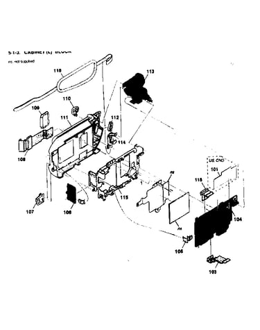 Cabinet l block