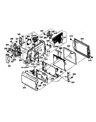 Lcd panel assy