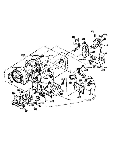 Front panel assy
