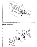 Cassette control/lens assy