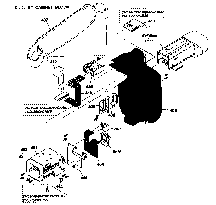 Bt cabinet block