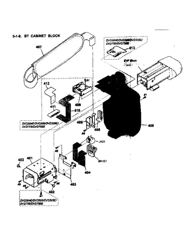Bt cabinet block