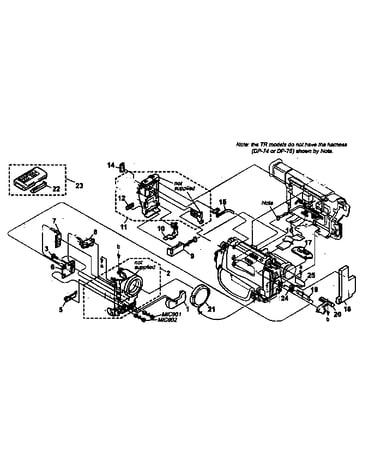 Front panel/battery panel