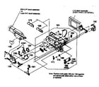 Sony DCR-TRV203 cabinet r block diagram