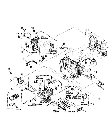 Front panel/battery panel
