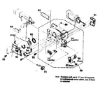 Sony CCD-TRV63 cabinet r block diagram