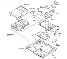 Sony HCD-DX155 chassis assy diagram