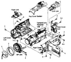 Canon OPTURAXIA cabinet parts diagram