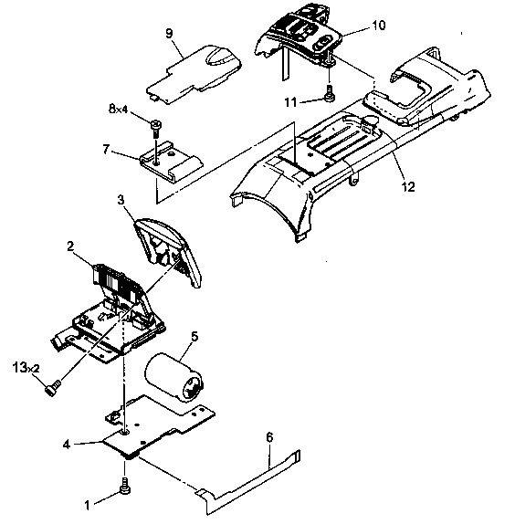 FLASH ASSY/TOP COVER