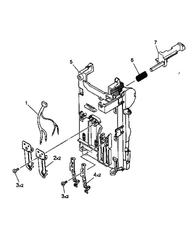 Rear cover assy
