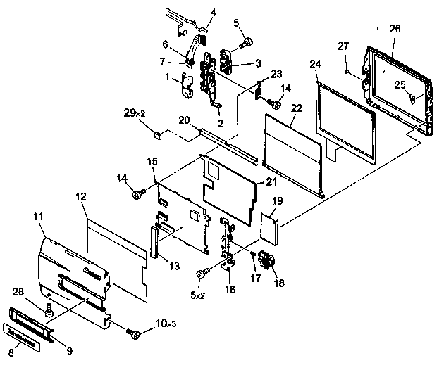 LCD ASSY