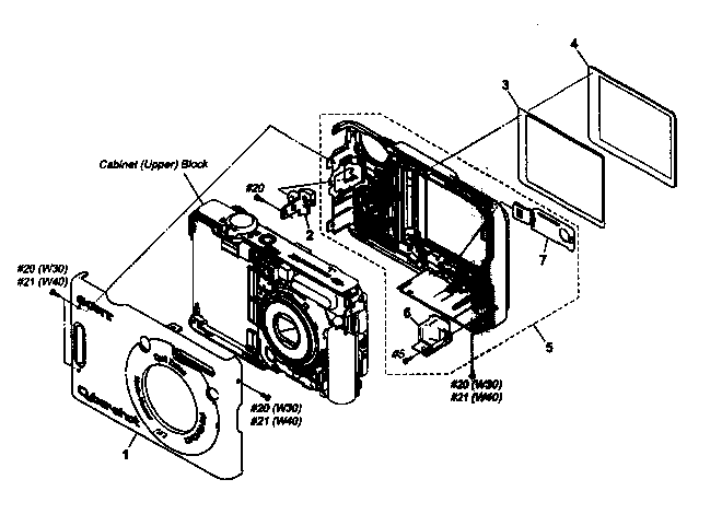 Cabinet block