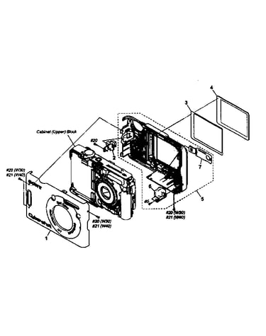 Cabinet block