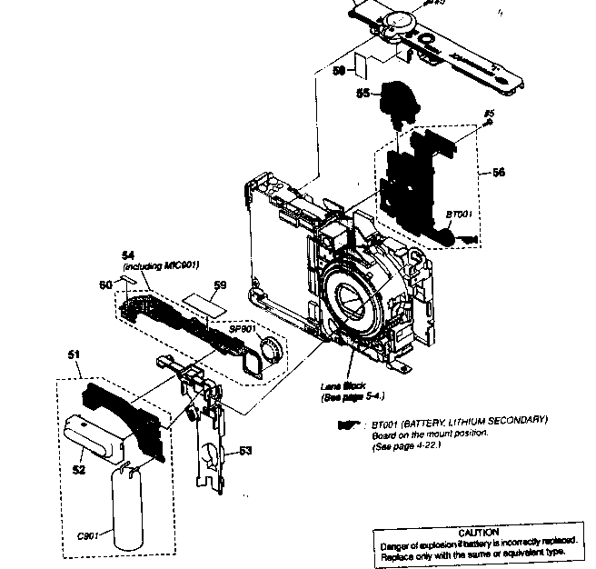 Cabinet upper block