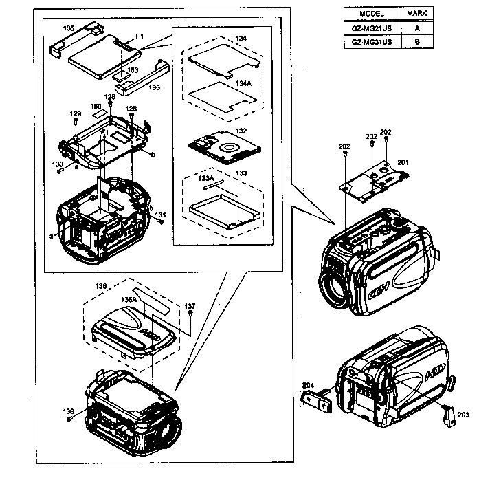 Cabinet parts 1