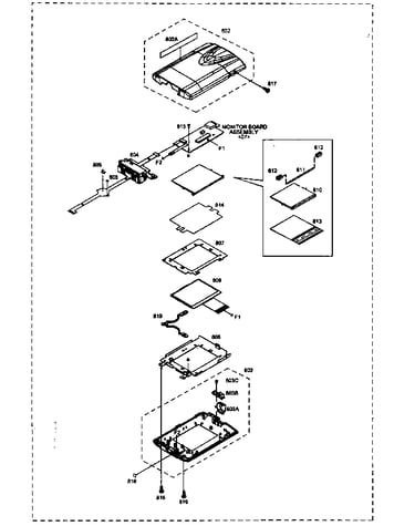Monitor assy