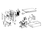 JVC FS-G5 cabinet parts diagram