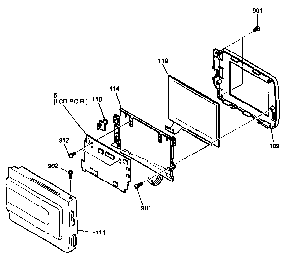 Lcd assy