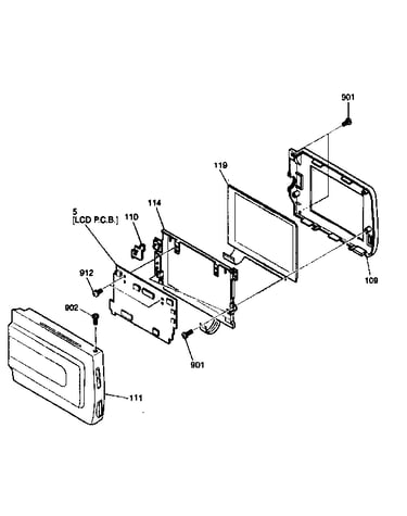 Lcd assy