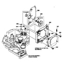 Sony CDP-CX455 mechanism assy 2 diagram