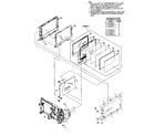 Panasonic PV-GS39P r shaft case/lcd assy diagram