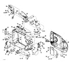 Panasonic PV-L450-K cabinet parts 2 diagram