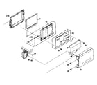Panasonic PV-L450-K cabinet parts 4 diagram
