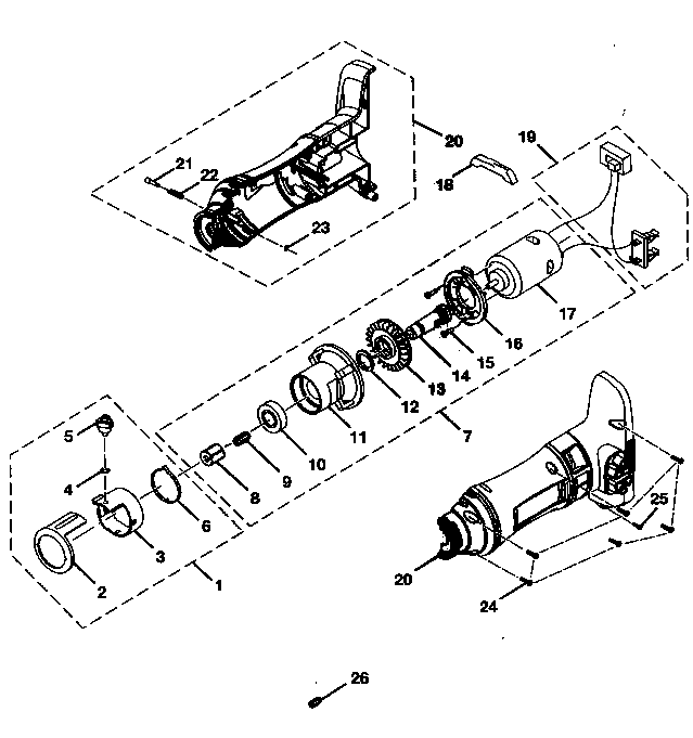 MOTOR ASSY