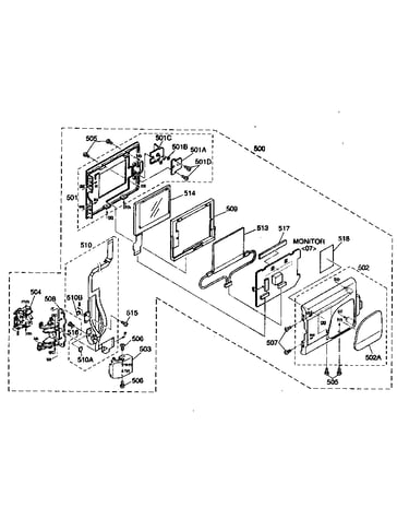 Monitor assy