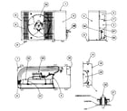 Carrier 38HDF018300 outside cabinet parts diagram