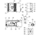 Carrier 38QRF018300 outside cabinet parts diagram