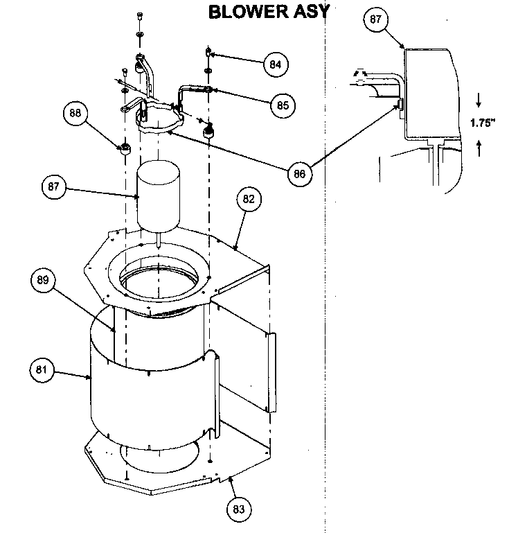 Blower assy