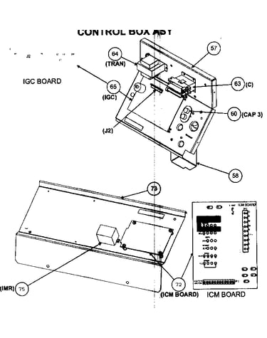 Control box assy